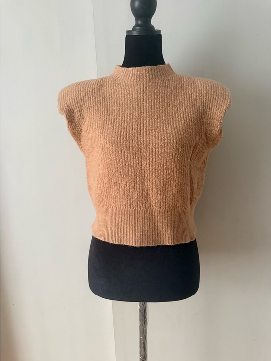 Babaton Sweaters - Babaton Cozy Knit Pullover Sweater - Camel